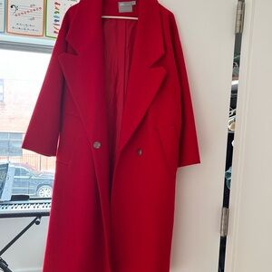 ASOS Red Long-Sleeve jacket